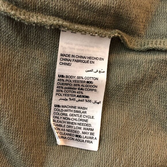 Chicos Zenergy Sage Green Lace-Up Back Dress Pockets Tunic Size 2 (US 12/14) - Picture 4 of 7